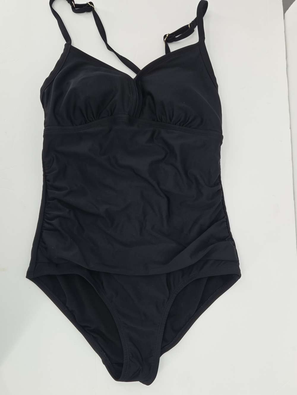 Kona Sol Black One-Piece Swimsuit